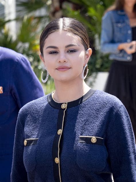 chanel celaya and selena gomez|Selena Gomez Keeps Things Simple in Two Black Dresses at the .